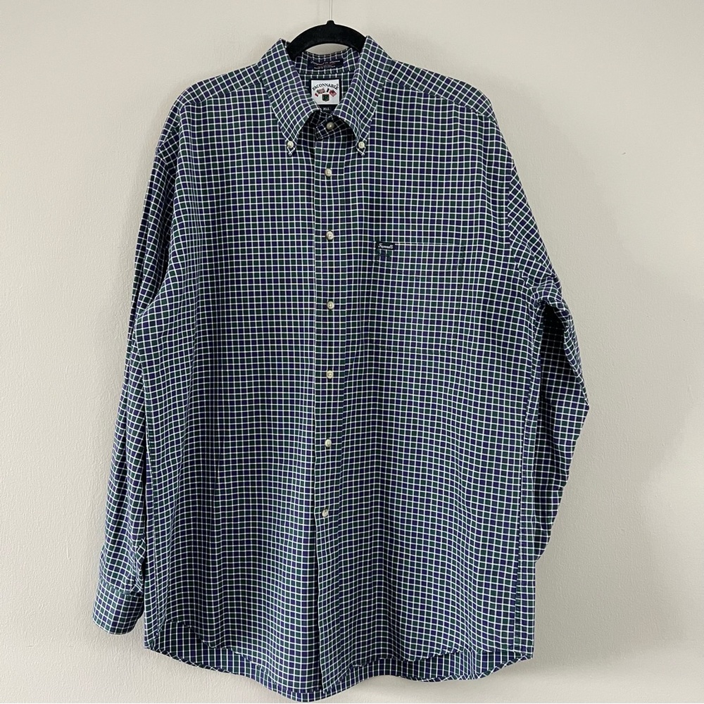 Faconnable Button Down Men‎ Check Dress Shirt